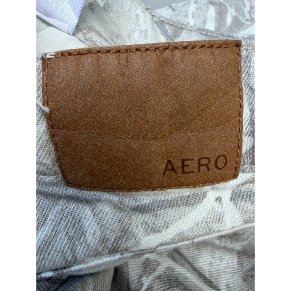 Aeropostale Womens 0S Aero Baggy Wide Leg Jeans Camo Real Tree Non Stretch Skate - Picture 14 of 14